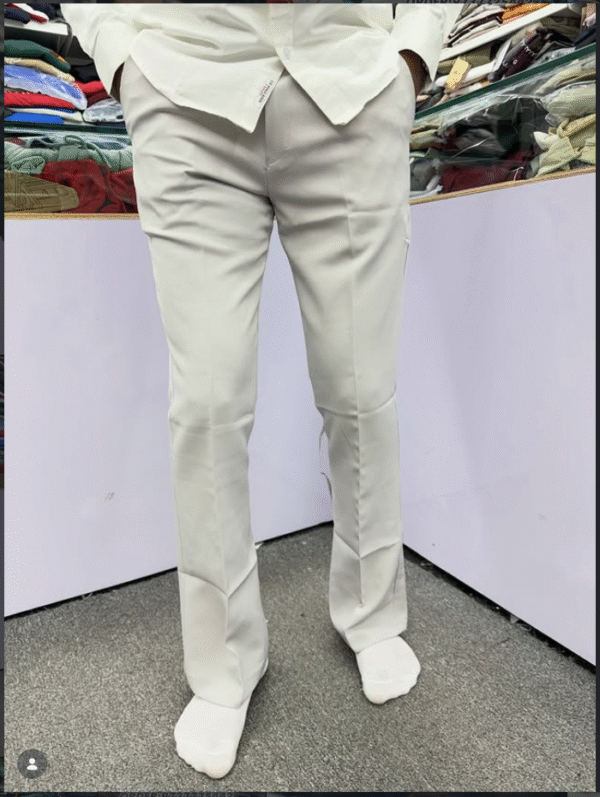 Classic Tailored Fit Chino Trousers in Tan